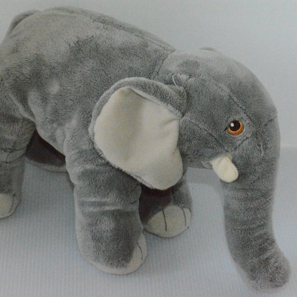 Kohls Cares Nancy Tillman Gray Plush Elephant Stuffed Animal Toy Figure 12" - Picture 2 of 8